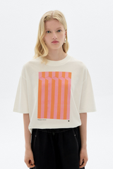 T-Shirt Esqe Pink Lena White