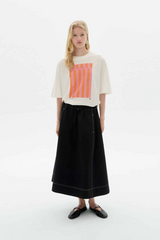 T-Shirt Esqe Pink Lena White