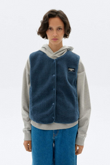 Weste Fuzz Jay Vest Blue
