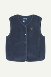 Weste Fuzz Jay Vest Blue