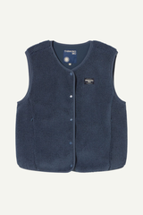Weste Fuzz Jay Vest Blue