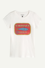 T-Shirt Sardines Mirna White