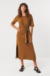 Kleid Vestido Ani-gots Olive Green