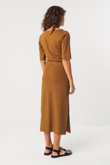 Kleid Vestido Ani-gots Olive Green