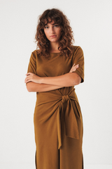 Kleid Vestido Ani-gots Olive Green
