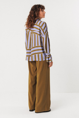 Hemd Camisa Lone Stripes Lilac