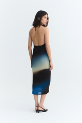 Kleid Glass Pleated Miriam Multicolor