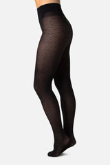 Strumpfhosen Emma Leopard Tights Black/Leo