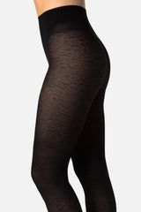 Strumpfhosen Emma Leopard Tights Black/Leo