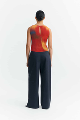 Top Flowers Pleated Dora Multicolor