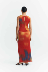 Rock Flowers Pleated Pauline Multicolor