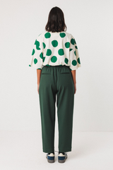 Hose Pantalón Soraia Dark Green