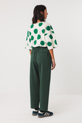 Hose Pantalón Soraia Dark Green