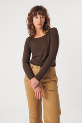 T-Shirt Camiseta Zur-7 Dark Brown