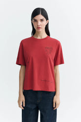 T-Shirt Lucia Tomatera Pale Red