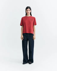 T-Shirt Lucia Tomatera Pale Red