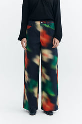 Hose Hedda Bloom Print Multicolor