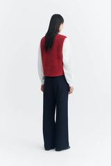 Weste Jay Pale Red