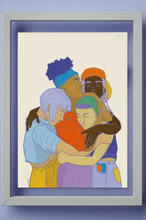 Kunstdruck "togetherness"