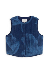 Weste Jay Blue Lotus Jacquard