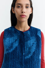 Weste Jay Blue Lotus Jacquard