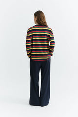 Longsleeve Emily R Rex Yarnd Dyed Multicolor