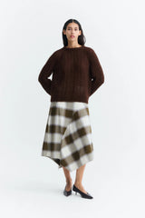 Rock Indira Ashe Checks Multicolor