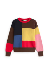 Thinking MU Petra Colors Damen Pullover aus 100% Bio-Baumwolle in Multicolor – Youmee.market Schweiz
