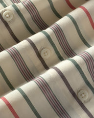 Bluse Duna Ecru Stripes Multicolor