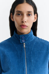 Jacke Delia Delft Blue Corduroy