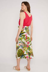 Maxi-Hose Flotte Culottes Greek Poetry Garden