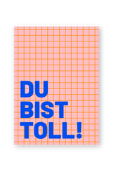 Postkarte "DU BIST TOLL"