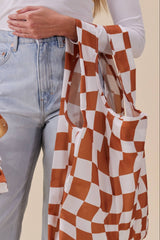 Faltbare Tasche Peanutbutter Chess