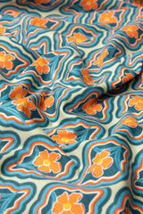 Kurzarm Shirt Balconnet Féminin Flowers Mirror Of Joy