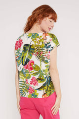 Ärmellose Bluse Liberty Maniac Greek Poetry Garden