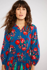 Kleid Bohemian Fairytale Lovin Red Flower Bouquet