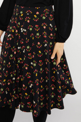 Rock Wooden Heart Circular Happy Lucky Charm