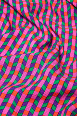 Hose Culotte In Full Bloom Interlaced Colors