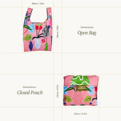 Faltbare Tasche Vasen