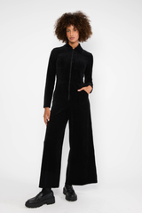 Jumpsuit Jolly Molly fine needle black