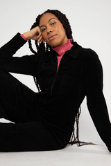 Jumpsuit Jolly Molly fine needle black