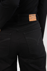 Hose High Waist Culotte black beauty like