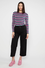 Hose High Waist Culotte black beauty like