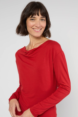 Shirt Wishful Waterfall Magma Red