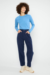 Hose High Waist Olotte Magic Show Blue