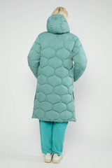 Mantel No Down Mister cold retro blue