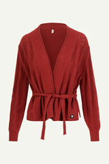 Strickjacke Fine Craft Cocoon Wicked Love Red