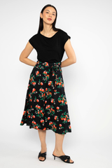Hose Flotte Culottes Orange Grove