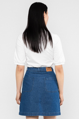 Rock Coquetry Charm Ocean Indigo Denim