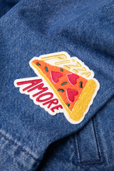 Jacke Love Shack Ocean Indigo Denim Embroidery